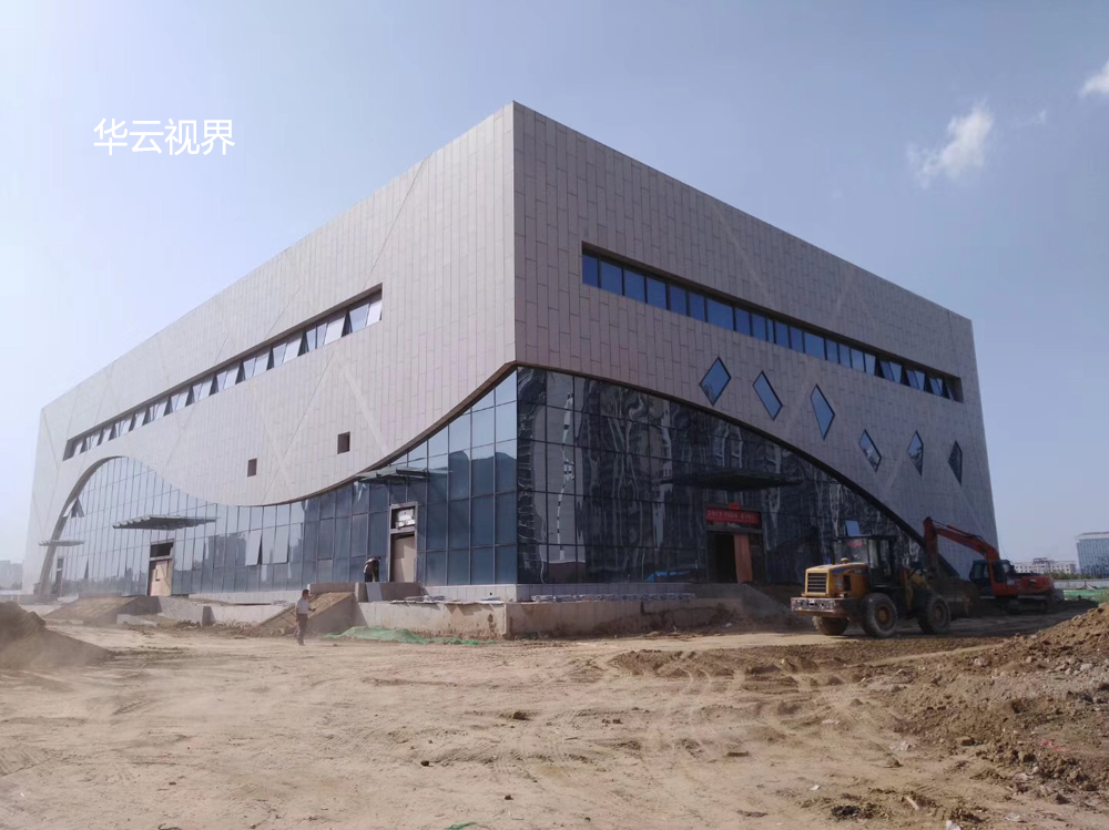 濱州防空活動(dòng)中心，55寸液晶拼接屏項(xiàng)目案例